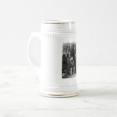 Indischer Stamm Stein Bierglas (Vorderseite Links)