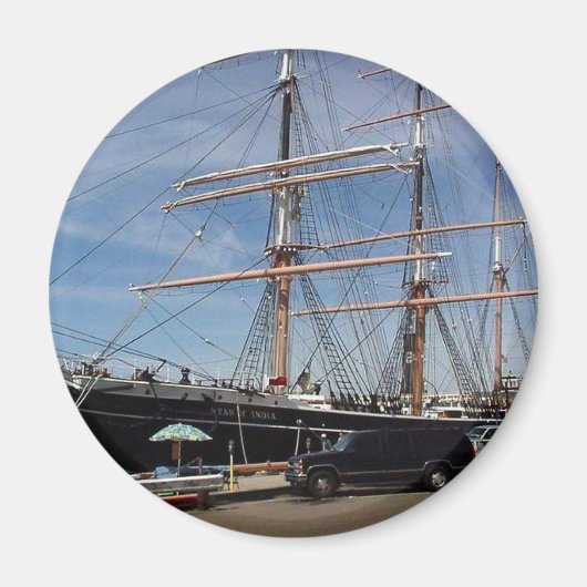 Indischer Star im San Diego Maritime Museum Magnet (Vorne)