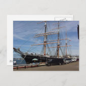 Indischer Star im San Diego Maritime Museum Postkarte (Vorne/Hinten)