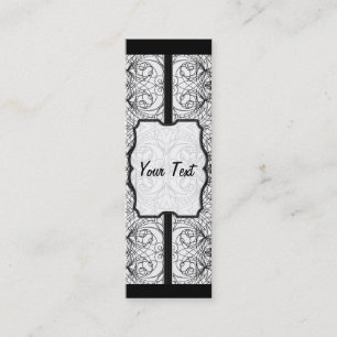 Indischer Stil mit Lesezeichen Business Card Mini Visitenkarte