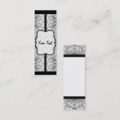 Indischer Stil mit Lesezeichen Business Card Mini Visitenkarte (Vorne/Hinten)