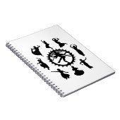 Indischer Tanz Notizblock (Rechte Seite)