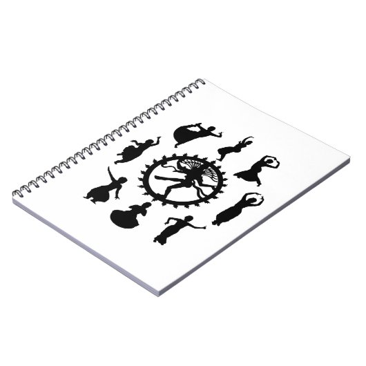 Indischer Tanz Notizblock (Linke Seite)