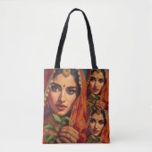 Indischer Teepflücker Tasche (Vorderseite)