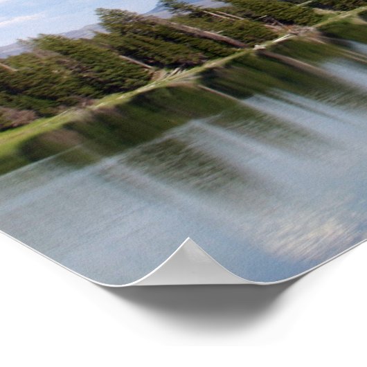 Indischer Teich Poster (Ecke)