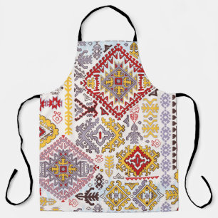 Indischer Teppich-Paisley-Ornament-Muster. Ethnic  Schürze