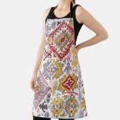 Indischer Teppich-Paisley-Ornament-Muster. Ethnic Schürze (InSitu)