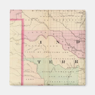 Indischer Terr, Texas NW-Anteil Magnet