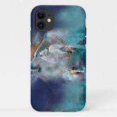 Indischer Träumer und ethnischer Stammeswolf Case-Mate iPhone Hülle (Rückseite)