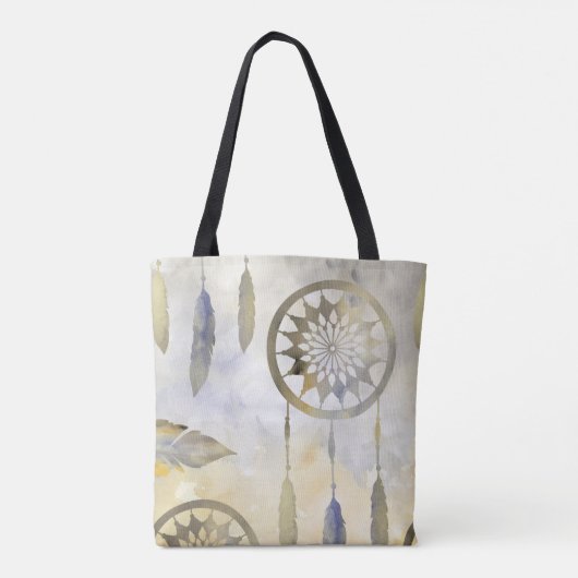 Indischer Traumfänger-Himmel tont Tasche (Rückseite)