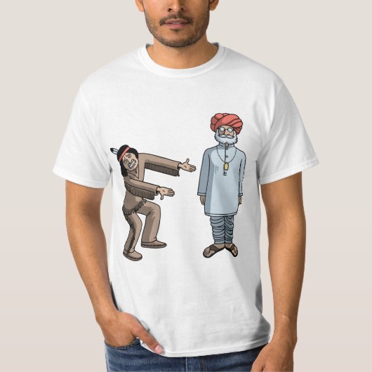 Indischer V.-Inder T-Shirt (Vorderseite)