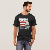 Indischer Washingtonischer Staat von Washington D T-Shirt (Vorne ganz)