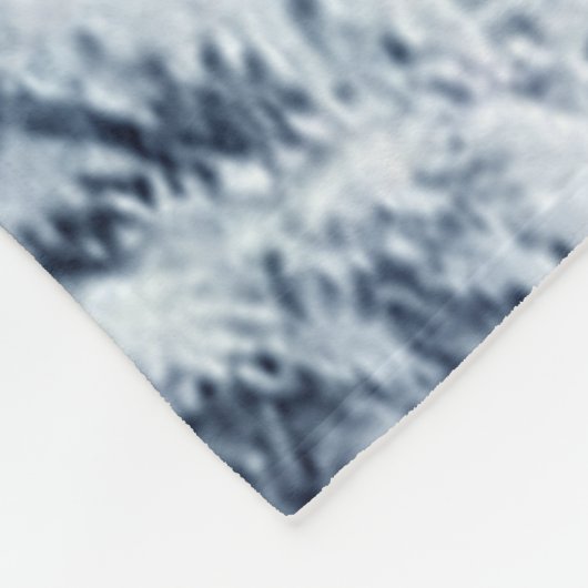 Indischer Weißer Wolf Fleecedecke (Ecke)