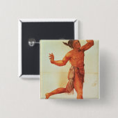 Indischer Zauberer Button (Vorne & Hinten)