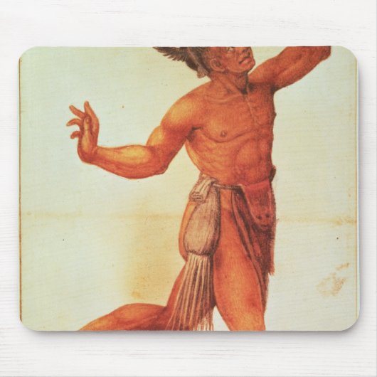 Indischer Zauberer Mousepad (Vorne)