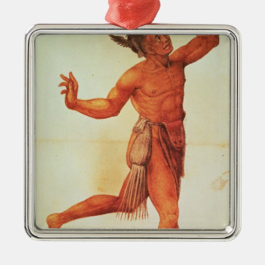 Indischer Zauberer Ornament Aus Metall (Vorne)