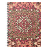 Indisches abstraktes Medaillonmuster. Boho und Sin Notizblock (Vorderseite)
