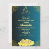 Indisches Baby Image "Annaprashan" Einladung (Vorderseite)