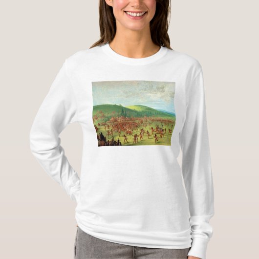 Indisches Ball-Spiel T-Shirt (Vorderseite)
