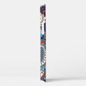 Indisches Blumenpaisley-Medaillon-Muster. Ethnic M Case-Mate iPhone Hülle (Rückseite / Rechts)