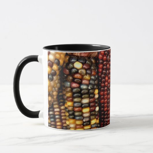 Indisches Cornelkernels-Foto Tasse (Links)