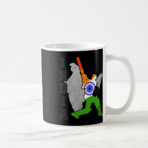 Indisches Cricket-Trikot Indien Cricket-Team-Liebh Kaffeetasse