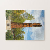 Indisches Denkmal Winniepeg Kanada. Puzzle (Horizontal)