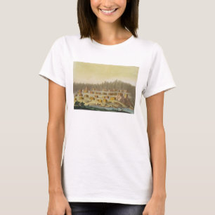 Indisches Dorf, neues Georgia, Alaska (Farbeengrav T-Shirt