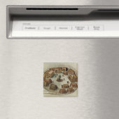 Indisches Dorf Pomeioc Magnet (In Situ (Geschirrspüler))
