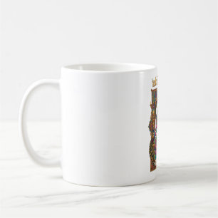 Indisches Erbe: Klassischer Musiker Veena-Kunst Kaffeetasse