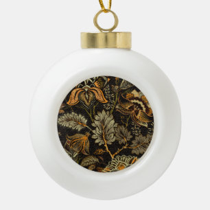Indisches florales Paisley, nahtloses ethnisches M Keramik Kugel-Ornament