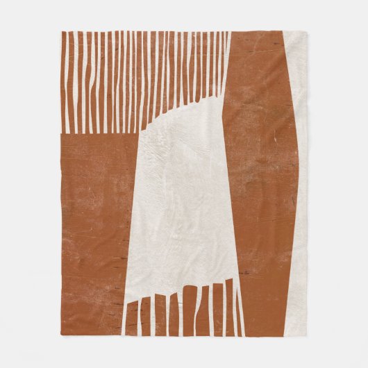 Indisches Gebiet I Fleecedecke (Vorderseite)