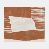 Indisches Gebiet I Fleecedecke (Vorderseite (Horizontal))