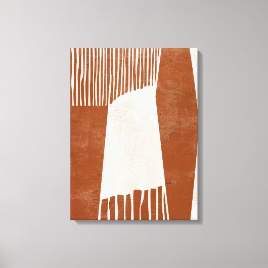 Indisches Gebiet I Leinwanddruck (Vorderseite)