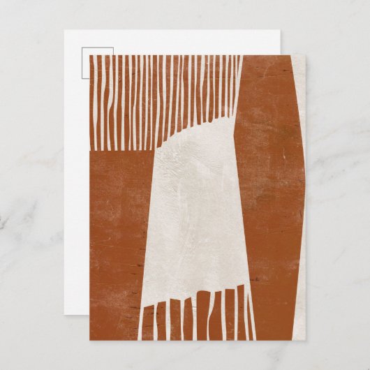 Indisches Gebiet I Postkarte (Vorne/Hinten)