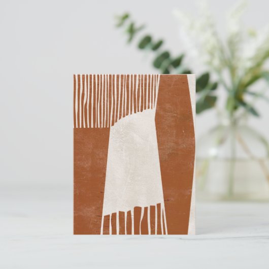 Indisches Gebiet I Postkarte (Stehend Vorderseite)