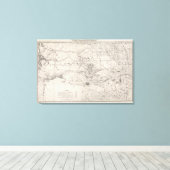 Indisches Gebiet Leinwanddruck (Insitu (Holzboden))