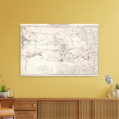 Indisches Gebiet Leinwanddruck (Insitu (Wohnzimmer))