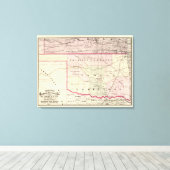 Indisches Gebiet Leinwanddruck (Insitu (Holzboden))