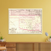 Indisches Gebiet Leinwanddruck (Insitu (Wohnzimmer))