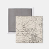 Indisches Gebiet Magnet (Vorderseite/Rückseite)