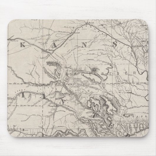 Indisches Gebiet Mousepad (Vorne)