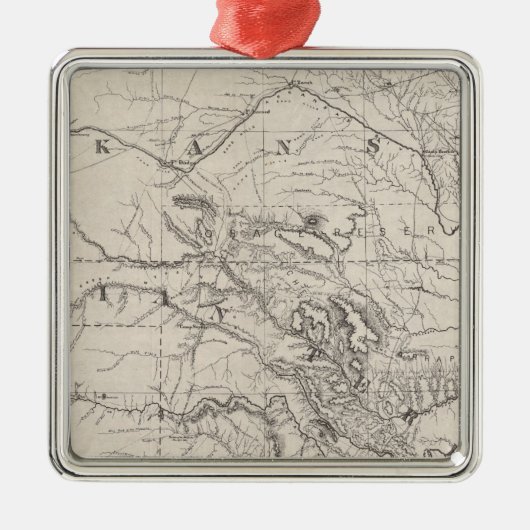 Indisches Gebiet Ornament Aus Metall (Vorne)