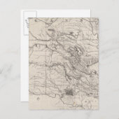 Indisches Gebiet Postkarte (Vorne/Hinten)