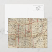 Indisches Gebiet Postkarte (Vorne/Hinten)