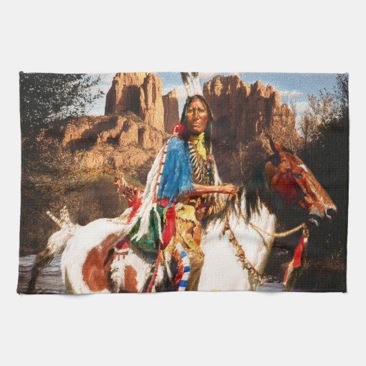 Indisches Geschirrtuch 1A (Horizontal)