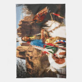 Indisches Geschirrtuch 1A (Vertikal)