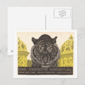 Indisches Grab Postkarte (Vorne/Hinten)