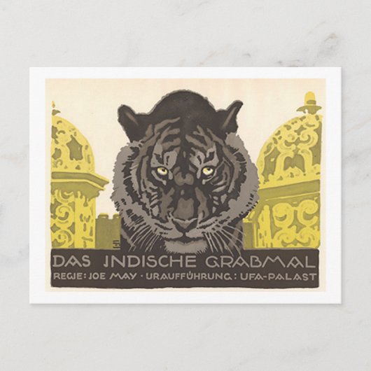 Indisches Grab Postkarte (Vorderseite)