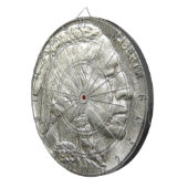 INDISCHES HAUPTnickel Dartscheibe (Vorderseite rechts)